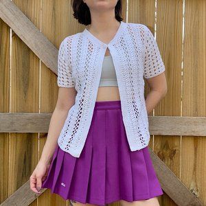 VTG crocheted cardigan